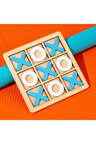 Flippy Παιχνίδι Montessori Tic Tac Toe, Flippy, Διαδραστικό, X and O, Μπλε Λευκό