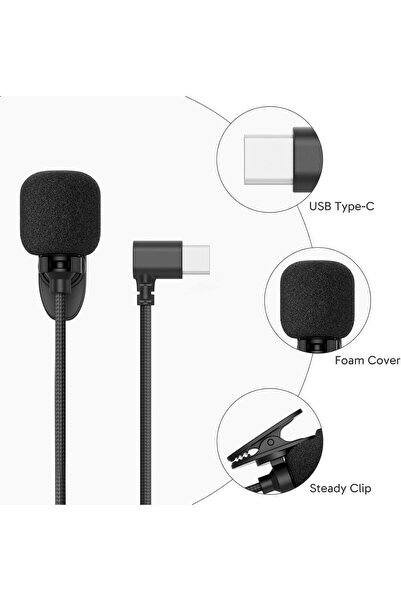 AKASO External Microphone for Brave & EK Series Action Cameras