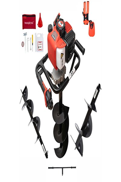 Campion CAMPIONSet Μοτοτρυπάνι βενζίνης Campion® 6,0CP 100mm, 150mm, 200mm, ε...