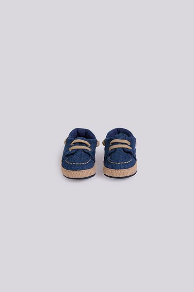 GB Baby Baby Boy Navy Blue Bootees