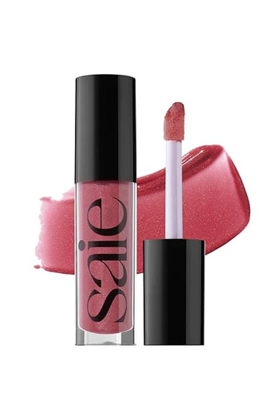 SAIE ملمع شفاه مرطب وزيت شفاه ملون هجين - ريمكس من