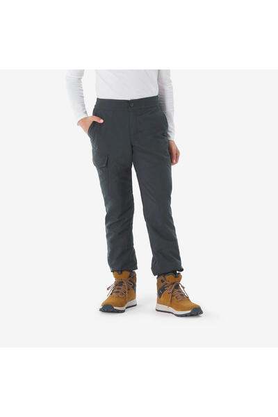 Decathlon Quechua Kids Outdoor Pants - 7/15 Years - Gray - Nh100