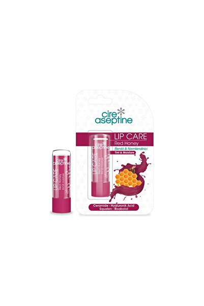 CIRE ASEPTINE Lip Care Red Honey Renkli Dudak Bakım Kremi 4,5 G