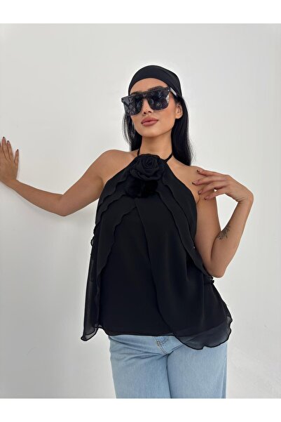by kadriye yılmaz Jack Tasarım Bluz Siyah