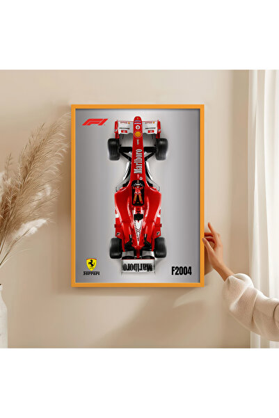 HOMEPACK Ξύλινος κορνίζας ζωγραφικής με κορνίζα αφίσα FORMULA1 ΔΙΑΚΟΣΜΗΣΗ ΤΟΙ...