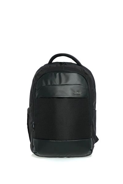 GNS Black Water Blower Fabric Backpack Suitable for All School Groups Black Laptop Compartment 1St Quality Material