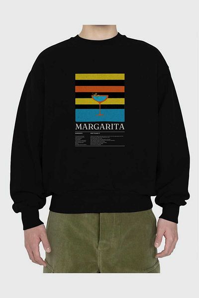 Ankhises Hanorac oversize cu imprimeu Long Island pentru bărbați, femei, unisex