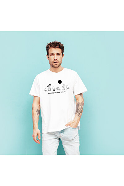 THE SHARK Ανδρικό μπλουζάκι από 100% βαμβάκι με θέμα Ghosts Ghosts