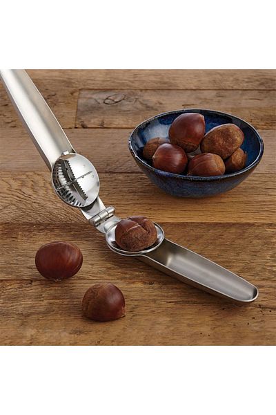 HIC Saw-Tooth Cross Blade Stainless Steel Kitchen Chestnut Cutter