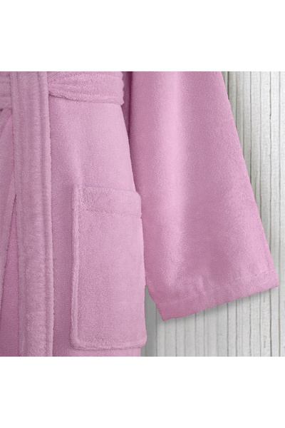 Altınbaşak Liva %100 Pamuk Bornoz Pembe