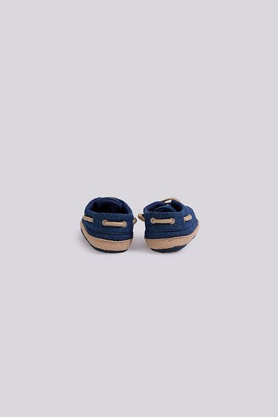 GB Baby Baby Boy Navy Blue Bootees