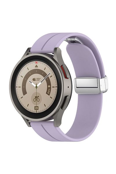 dalip Silicone Strap for Huawei Watch GT 2/GT 2 Pro/GT 3 Pro/Xiaomi Watch S1, 46 mm, Purple
