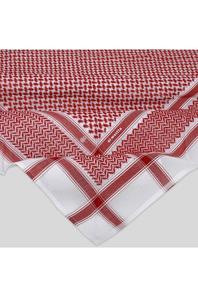 alwastta Classic red men's shemagh