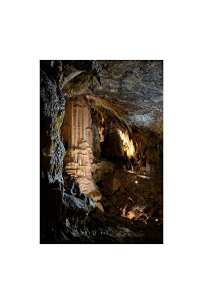 OEM Tablou Canvas, 'Lumini si umbre in adancul pesterii', 39 x 54cm