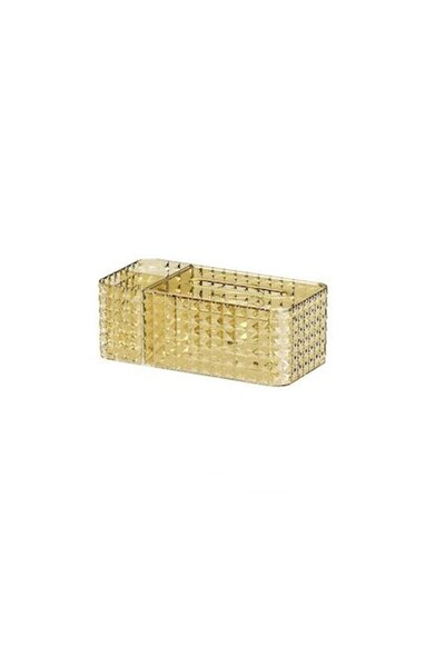 TopToday by C&S Elegant Tissue Box, Plastic, Gold