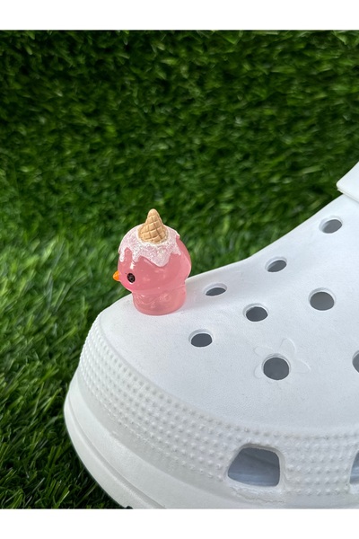 Crocs Karanlıkta Parlayan Penguen Terlik Süsü/Üç Boyutlu Penguenli Terlik Charmı/Hayvan Figür Jibbtiz