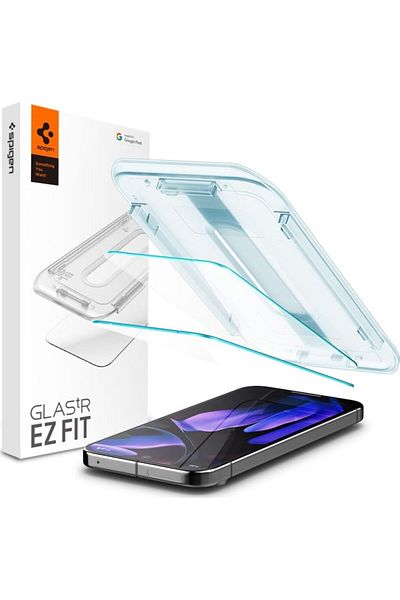 Dali Protector de ecran pentru Google Pixel 9 Pro XL, Glas.tr EZ-Fit, pachet de 2 cu dispozitiv de montare