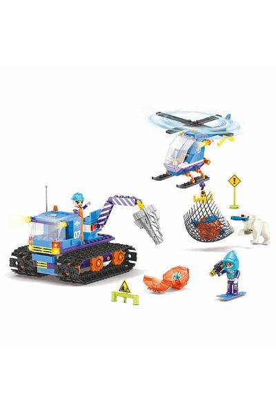 Sunman Blx Glacier Polar Exploration Vehicle and Expedition Team 29613