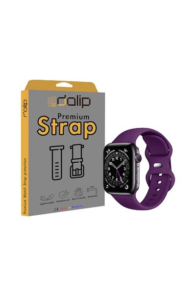 dalip Curea pentru Apple Watch 1 / 2 / 3 / 4 / 5 / 6 / 7 / SE, Comfort, 40 / 41 mm, Silicon, Mov