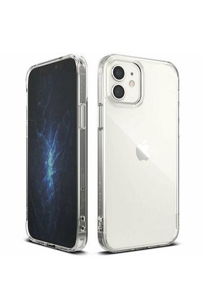 Dali Protective Case Compatible with Apple iPhone 12/12 Pro, Fusion, Matte Finish, TPU, Transparent