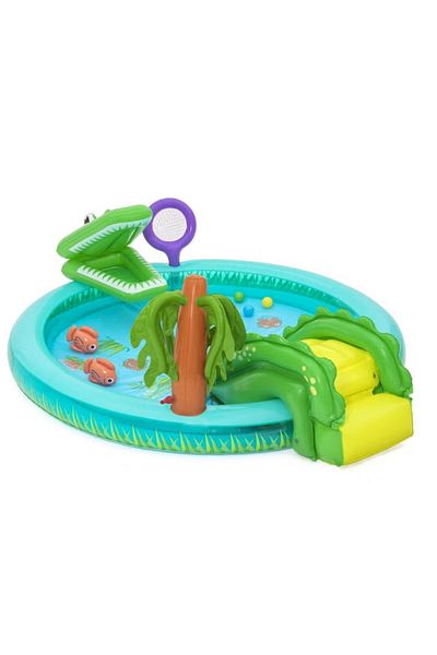 BESTWAY مركز لعب كروكودايل كوف 224×181×72 سم