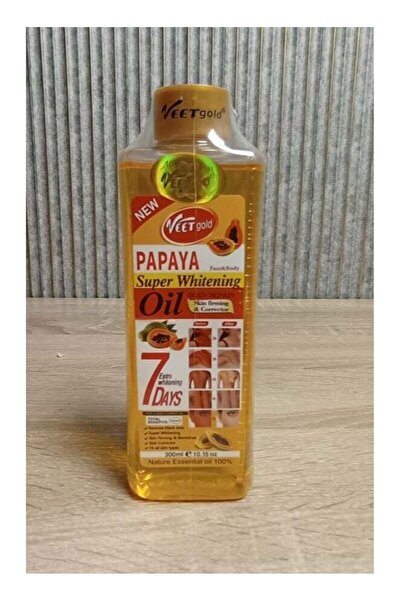 Veet Gold زيت البابايا للتبييض الفائق 300 مل