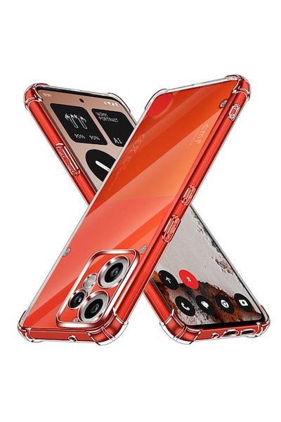 Dali Husă de protecție compatibilă cu Nothing CMF Phone 2 Pro, rezistentă la șocuri, colțuri întărite, silicon transparent