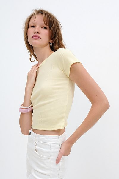 Addax Crew Neck Basic T-shirt P13343-U6