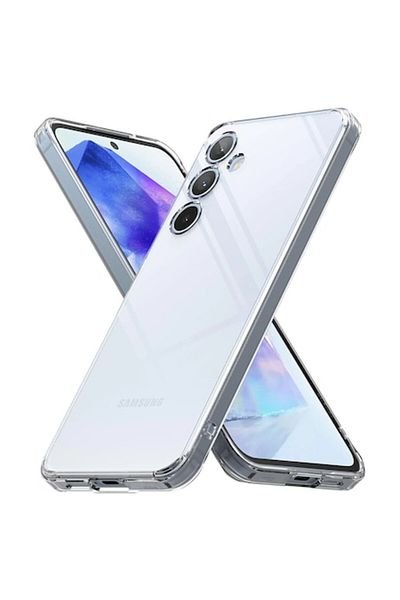 Dali Protective Case for Samsung Galaxy A55 5G, Fusion, TPU, Transparent