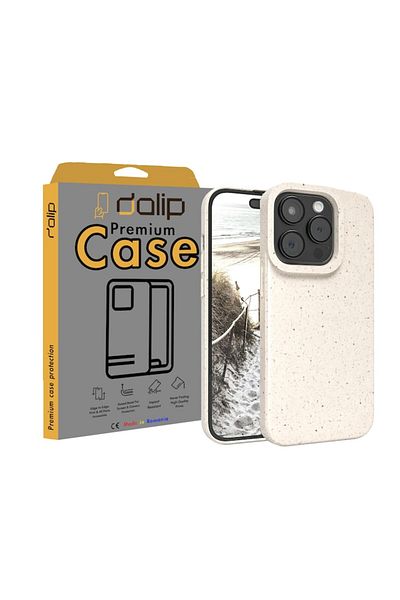 dalip Husa pentru iPhone 12 Pro Max, Silicon BIO Compost, Alb