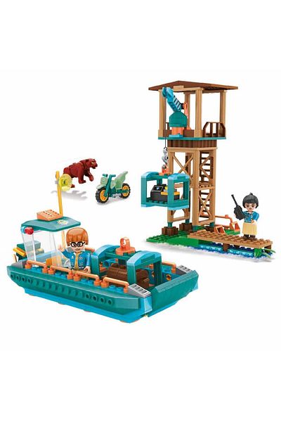 Sunman Blx Jungle Forest Exploration Team and Ships 29518