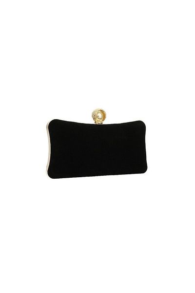 OEM Small Elegant Ladies Clutch, Black