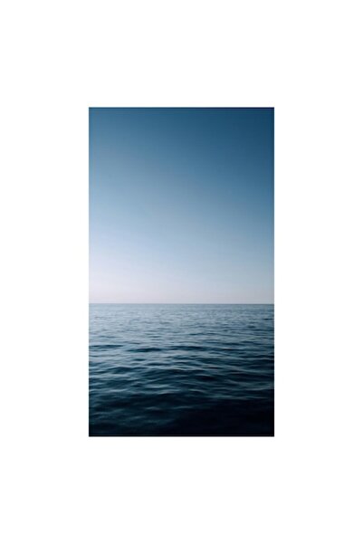 OEM Tablou Canvas, Infinitul orizontului albastru marin