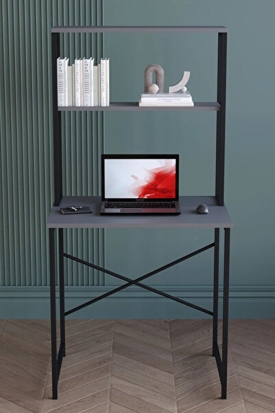 Remaks DORA Ders Çalışma Çalışma Masası Bilgisayar Masası Ofis Ders Yemek Masası antrasit