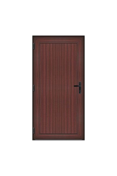 Klass 90x180cm left 6cm 4 Full Panel door PVC and insulating glass mahogany chambers panel