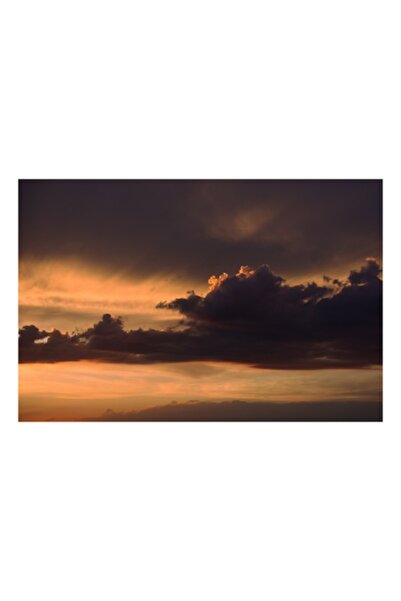 OEM Tablou Canvas, Aurora viselor printre nori, Nor, Cer, Apus, Stralucire, L...