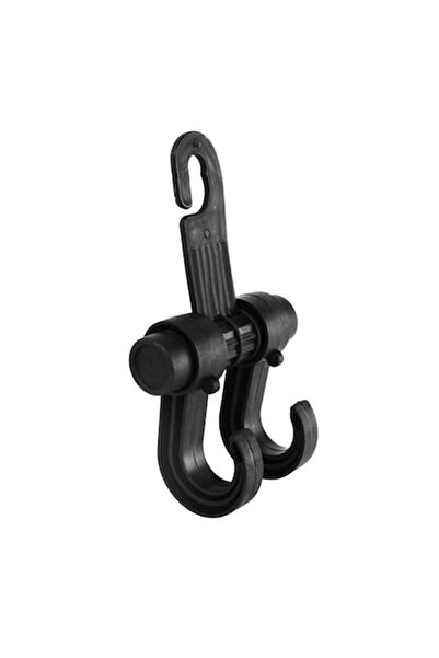 Dali Organizator auto cu 2 cârlige, suport pentru tetieră, plastic, negru