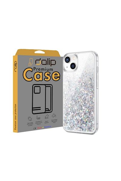 dalip Husa pentru Samsung Galaxy S21 Plus, Glitter Bling, Silver