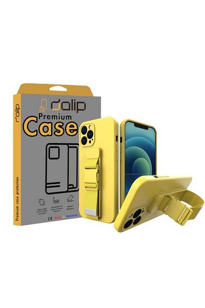 dalip Husa pentru iPhone 13 Pro, XSecure, TPU, Galben