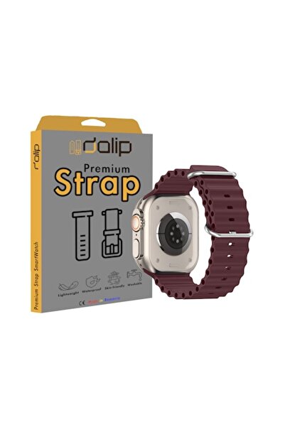 dalip Curea din silicon BuckleSteel pentru Apple Watch 1-8, SE, Ultra 42-49mm