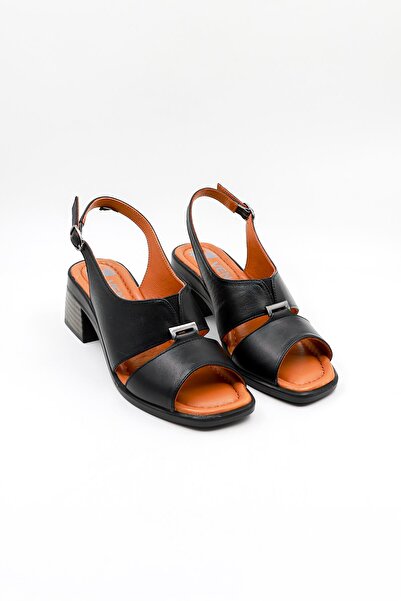 Venüs Women's Daily Leather Sandals Vn11510Y Black Ç