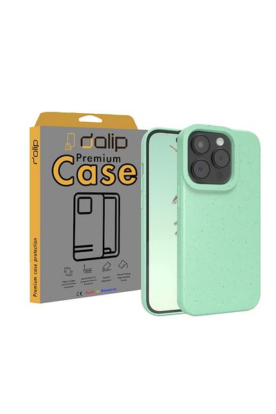 dalip Husa pentru iPhone 11 Pro, Silicon BIO Compost, Verde Menta