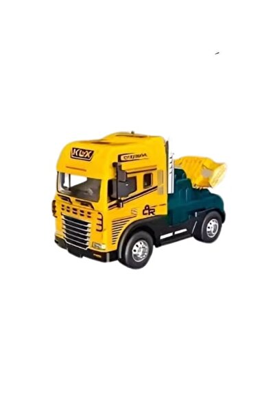 rexa لعبة شاحنة مصنوعة من سبائك معدنية - مركبة متينة وواقعية للأطفال