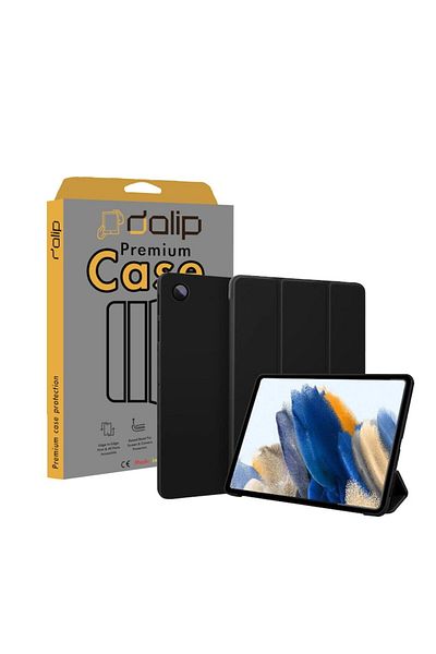 dalip Husa pentru Apple iPad 2017/2018, EcoFlexible360, Piele ecologica+Silicon, Negru