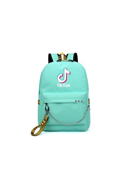 Dali Children's Backpack with OTG USB Cable and 3.5mm Audio Jack Cable, Turquoise