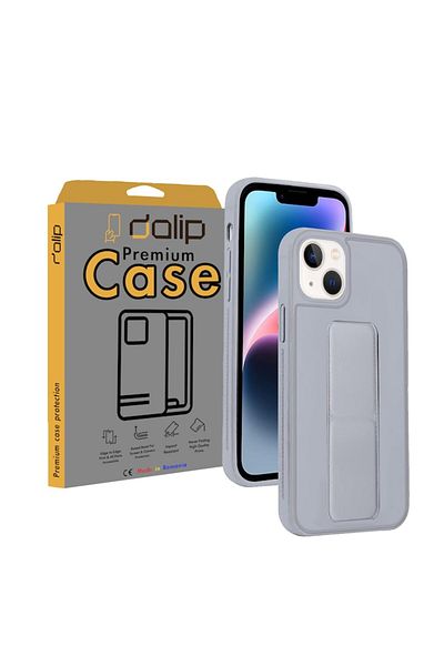 dalip Husa pentru iPhone 12 Pro Max, Silicon Stand Grip PRO, Gri