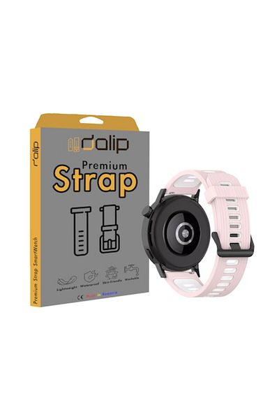 dalip Silicone Strap for Samsung Galaxy Watch and Huawei Watch - SlipSport Pink