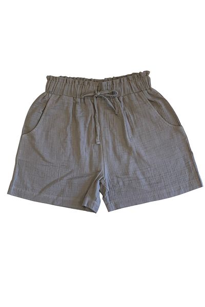 ARİNNASİDE Lace-Up Comfortable Muslin Shorts