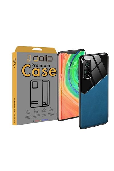 dalip Case for Samsung Galaxy S22 Plus 5G, Split Impact, Leather, Blue