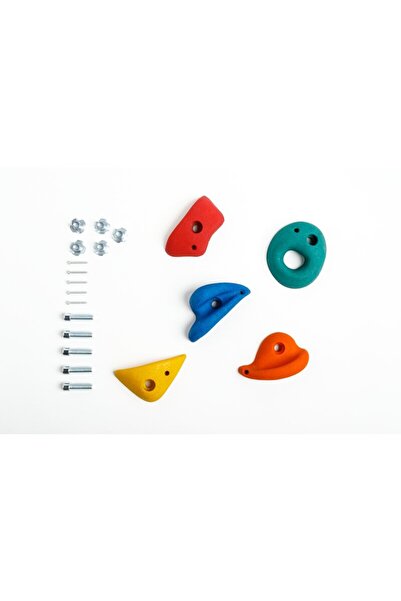 dice Set 5 pietre pentru escalada, Dice, Medium, Include suruburi pentru fixa...